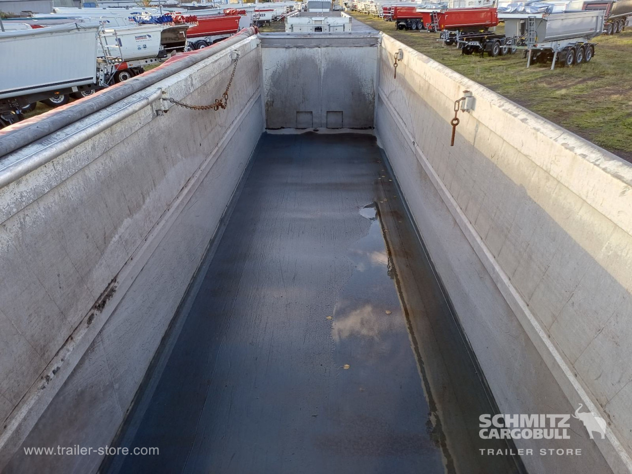 SCHMITZ Auflieger Kipper Alukastenmulde 44m³ - Semi-reboque basculante: foto 5 SCHMITZ Auflieger Kipper Alukastenmulde 44m³ - Semi-reboque basculante: foto 5