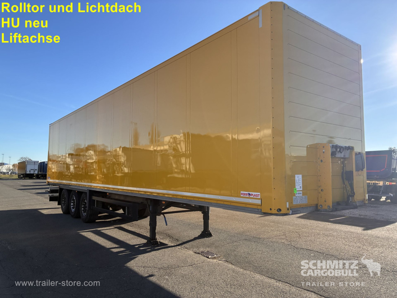SCHMITZ Auflieger Trockenfrachtkoffer Standard - Semi-reboque furgão: foto 1 SCHMITZ Auflieger Trockenfrachtkoffer Standard - Semi-reboque furgão: foto 1