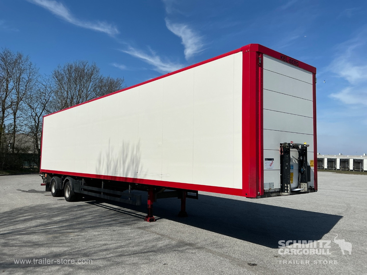 KEL-BERG Dryfreight Standard Taillift - Semi-reboque furgão: foto 1 KEL-BERG Dryfreight Standard Taillift - Semi-reboque furgão: foto 1