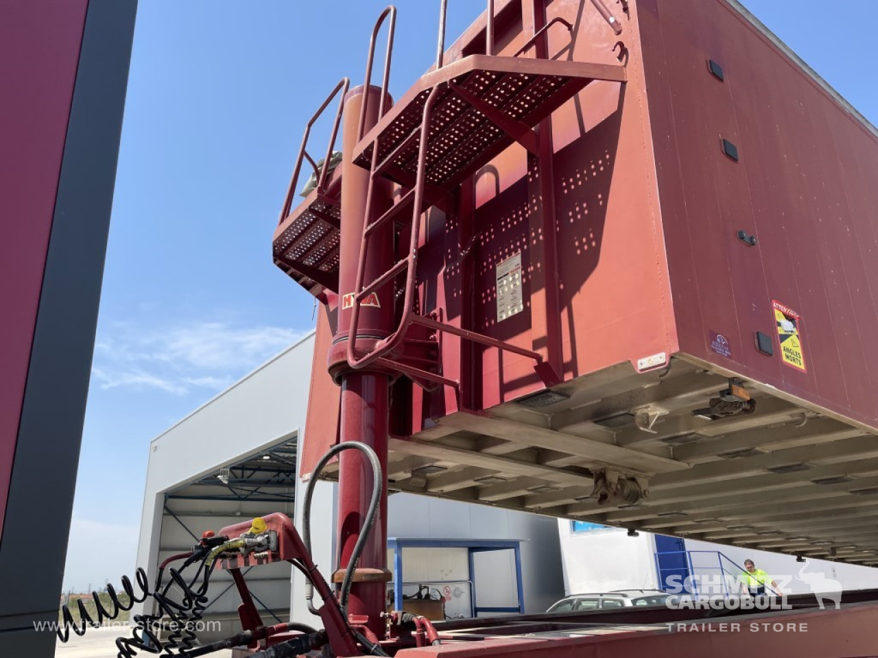 Semiremolque Volquete Aluminio cuadrada 52m³ - Semi-reboque basculante: foto 2 Semiremolque Volquete Aluminio cuadrada 52m³ - Semi-reboque basculante: foto 2