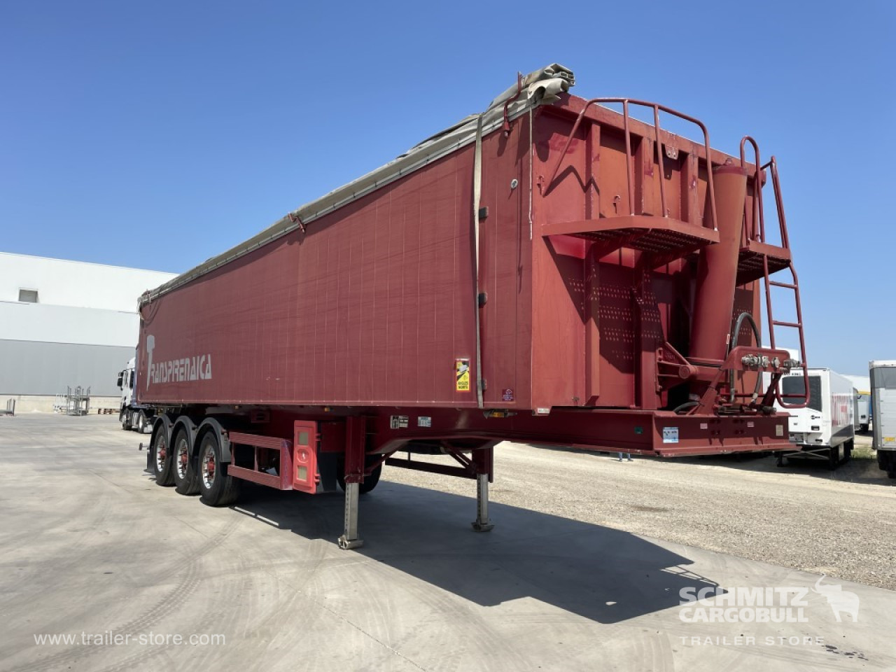 Semiremolque Volquete Aluminio cuadrada 52m³ - Semi-reboque basculante: foto 1 Semiremolque Volquete Aluminio cuadrada 52m³ - Semi-reboque basculante: foto 1