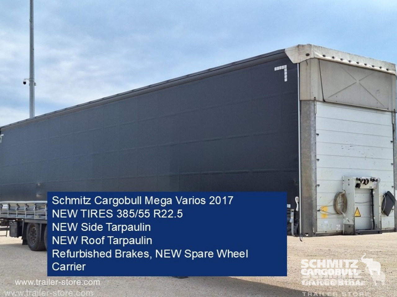 SCHMITZ Curtainsider Mega - Semi-reboque de lona: foto 1 SCHMITZ Curtainsider Mega - Semi-reboque de lona: foto 1