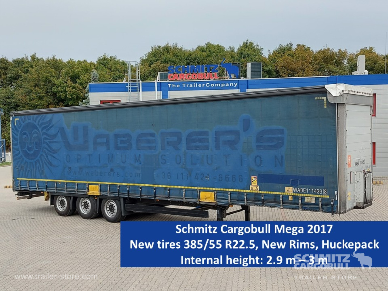 SCHMITZ Curtainsider Mega - Semi-reboque de lona: foto 1 SCHMITZ Curtainsider Mega - Semi-reboque de lona: foto 1