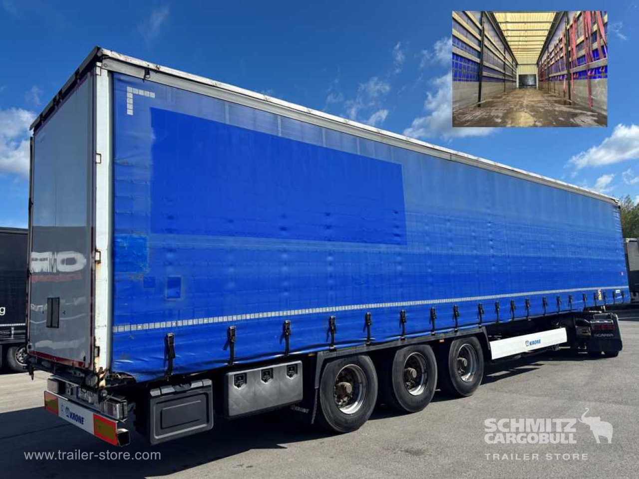 KRONE Curtainsider Standard - Semi-reboque de lona: foto 1 KRONE Curtainsider Standard - Semi-reboque de lona: foto 1