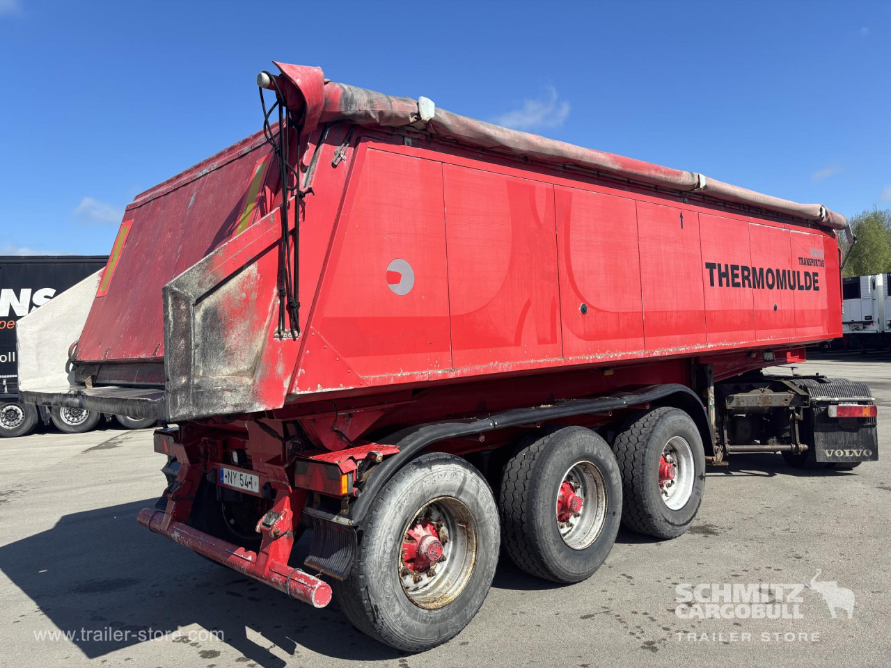 MEIERLING Tipper Alu-square sided body 23m³ - Semi-reboque basculante: foto 4 MEIERLING Tipper Alu-square sided body 23m³ - Semi-reboque basculante: foto 4