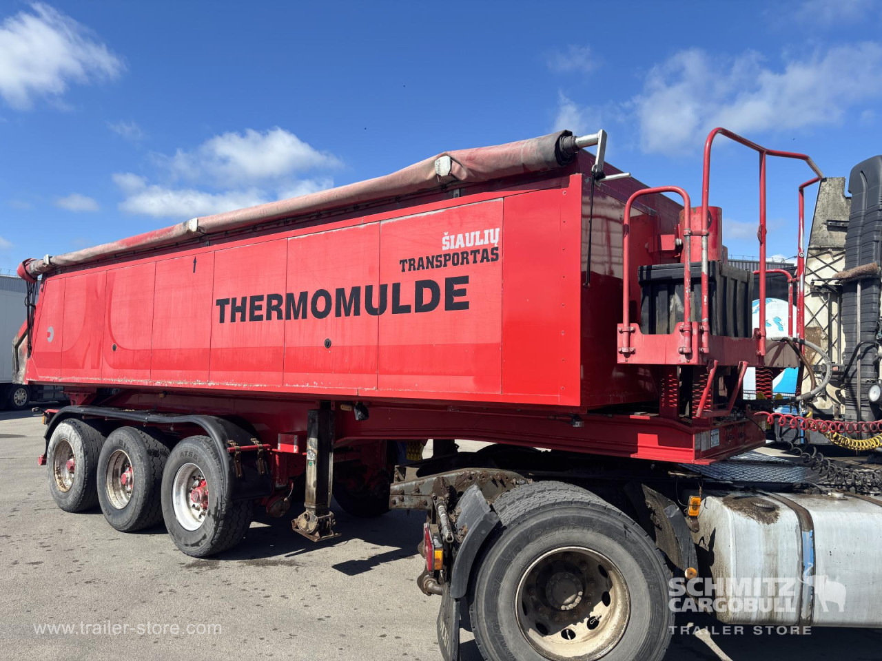 MEIERLING Tipper Alu-square sided body 23m³ - Semi-reboque basculante: foto 1 MEIERLING Tipper Alu-square sided body 23m³ - Semi-reboque basculante: foto 1