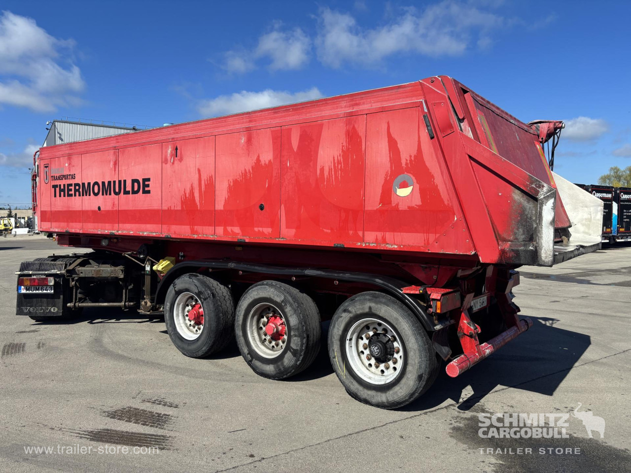 MEIERLING Tipper Alu-square sided body 23m³ - Semi-reboque basculante: foto 5 MEIERLING Tipper Alu-square sided body 23m³ - Semi-reboque basculante: foto 5
