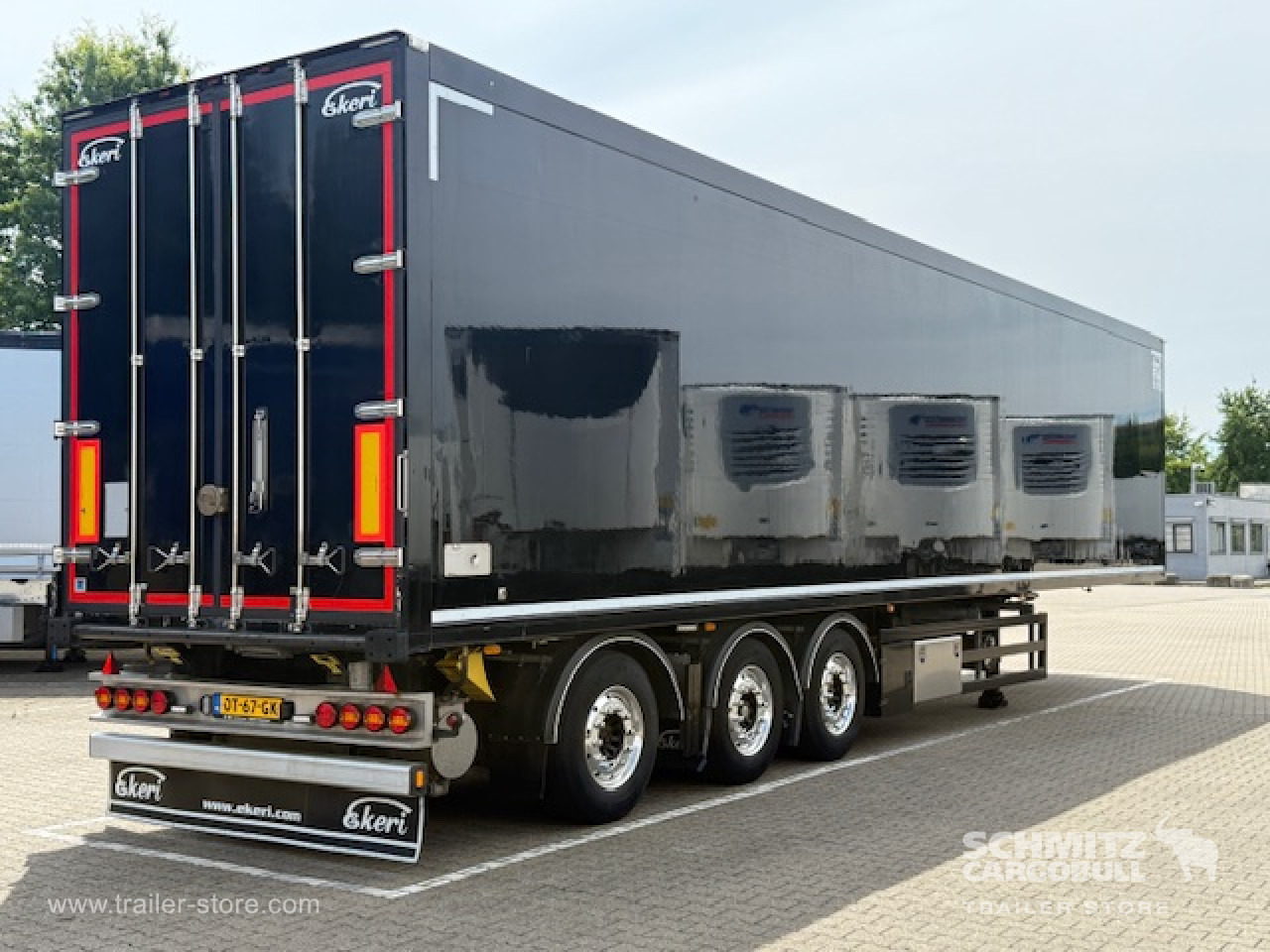 Semi-reboque isotérmico EKERI Oplegger Vries Multitemp Double deck: foto 10