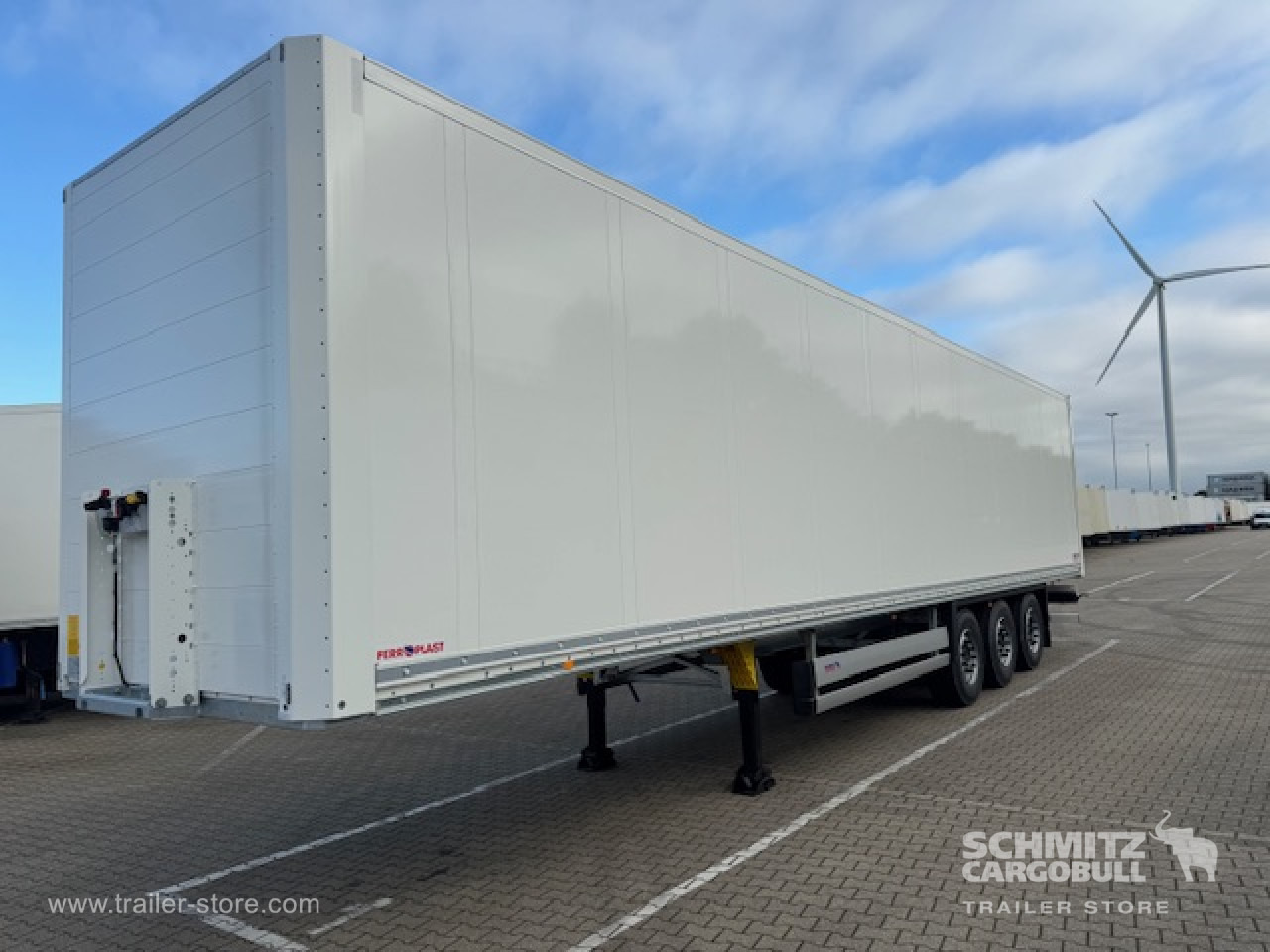 SCHMITZ Oplegger Kasten Standard Roller shutter door - Semi-reboque furgão: foto 5 SCHMITZ Oplegger Kasten Standard Roller shutter door - Semi-reboque furgão: foto 5