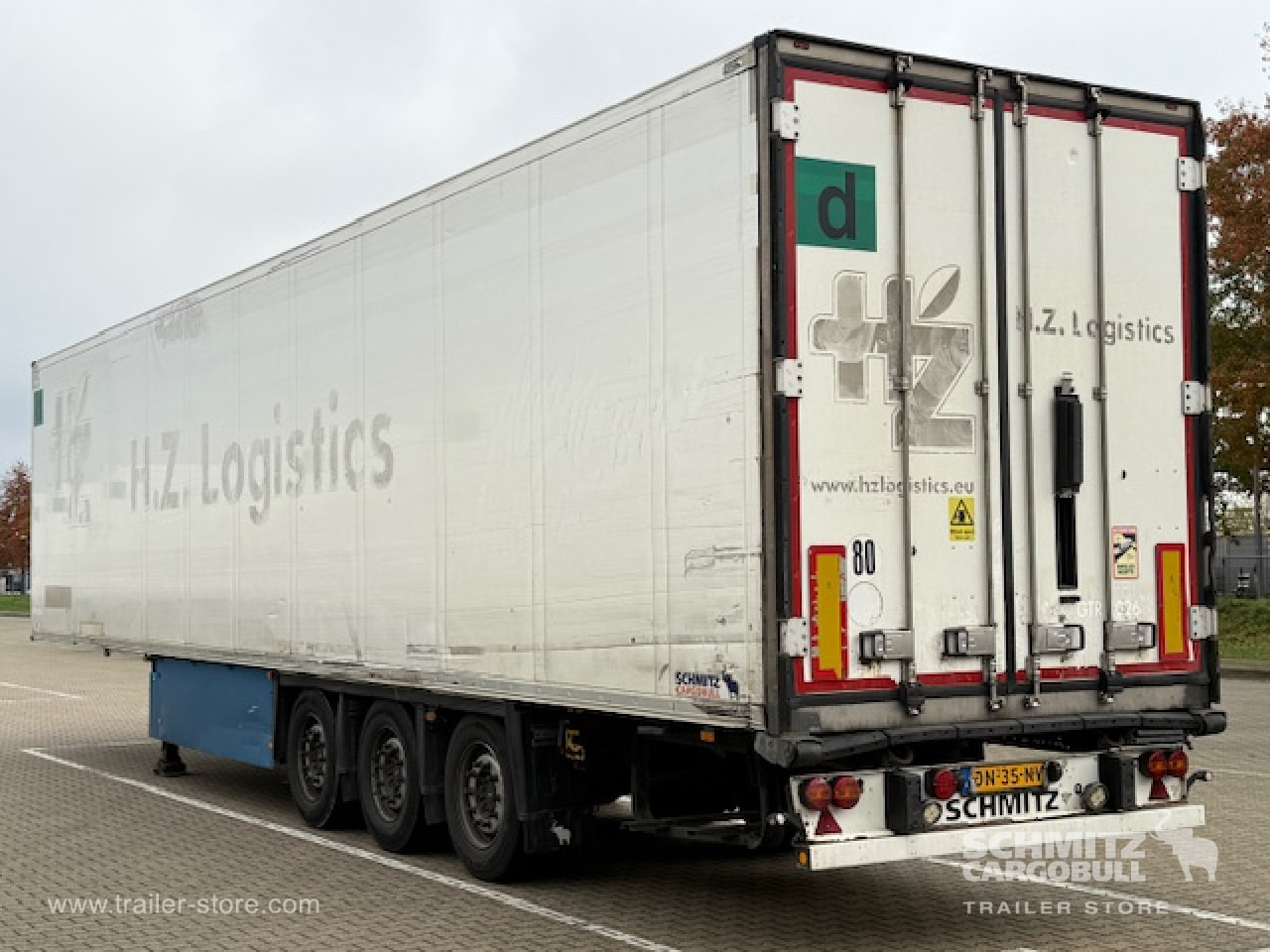 Semi-reboque isotérmico SCHMITZ Oplegger Vries Standard: foto 13