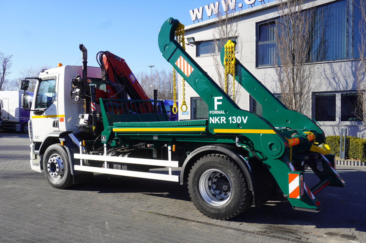DAF LF 18.310 E6 / Skip loader Fornal NKR 130V / HDS HMF 735 K2 / Manual gearbox - Camião grua: foto 5 DAF LF 18.310 E6 / Skip loader Fornal NKR 130V / HDS HMF 735 K2 / Manual gearbox - Camião grua: foto 5