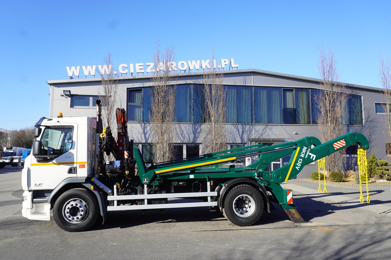 DAF LF 18.310 E6 / Skip loader Fornal NKR 130V / HDS HMF 735 K2 / Manual gearbox - Camião grua: foto 3 DAF LF 18.310 E6 / Skip loader Fornal NKR 130V / HDS HMF 735 K2 / Manual gearbox - Camião grua: foto 3