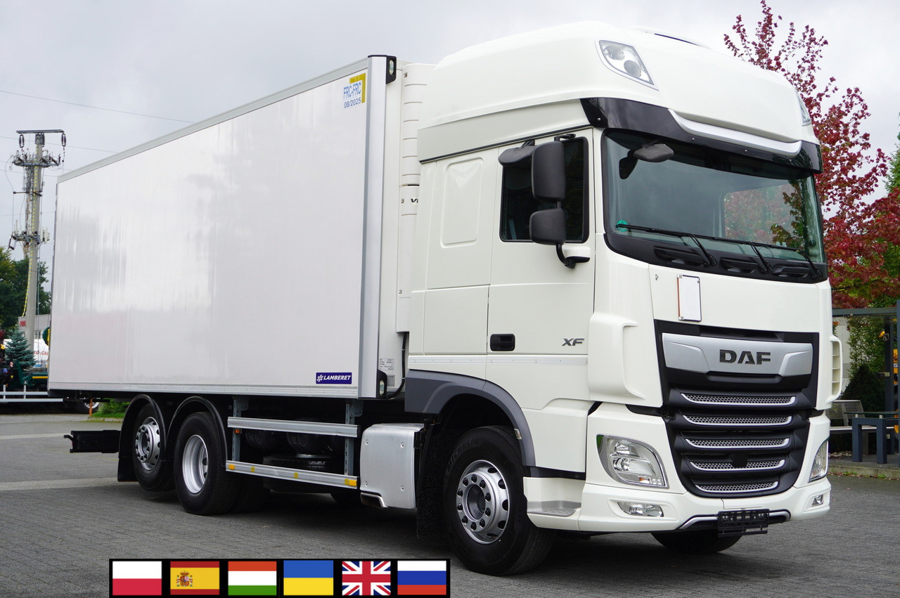 DAF XF 480 6x2 E6 / Lamberet refrigerator 18 EPAL Multitemperature / Carrier Vector 1950 MT - Camião frigorífico: foto 1 DAF XF 480 6x2 E6 / Lamberet refrigerator 18 EPAL Multitemperature / Carrier Vector 1950 MT - Camião frigorífico: foto 1