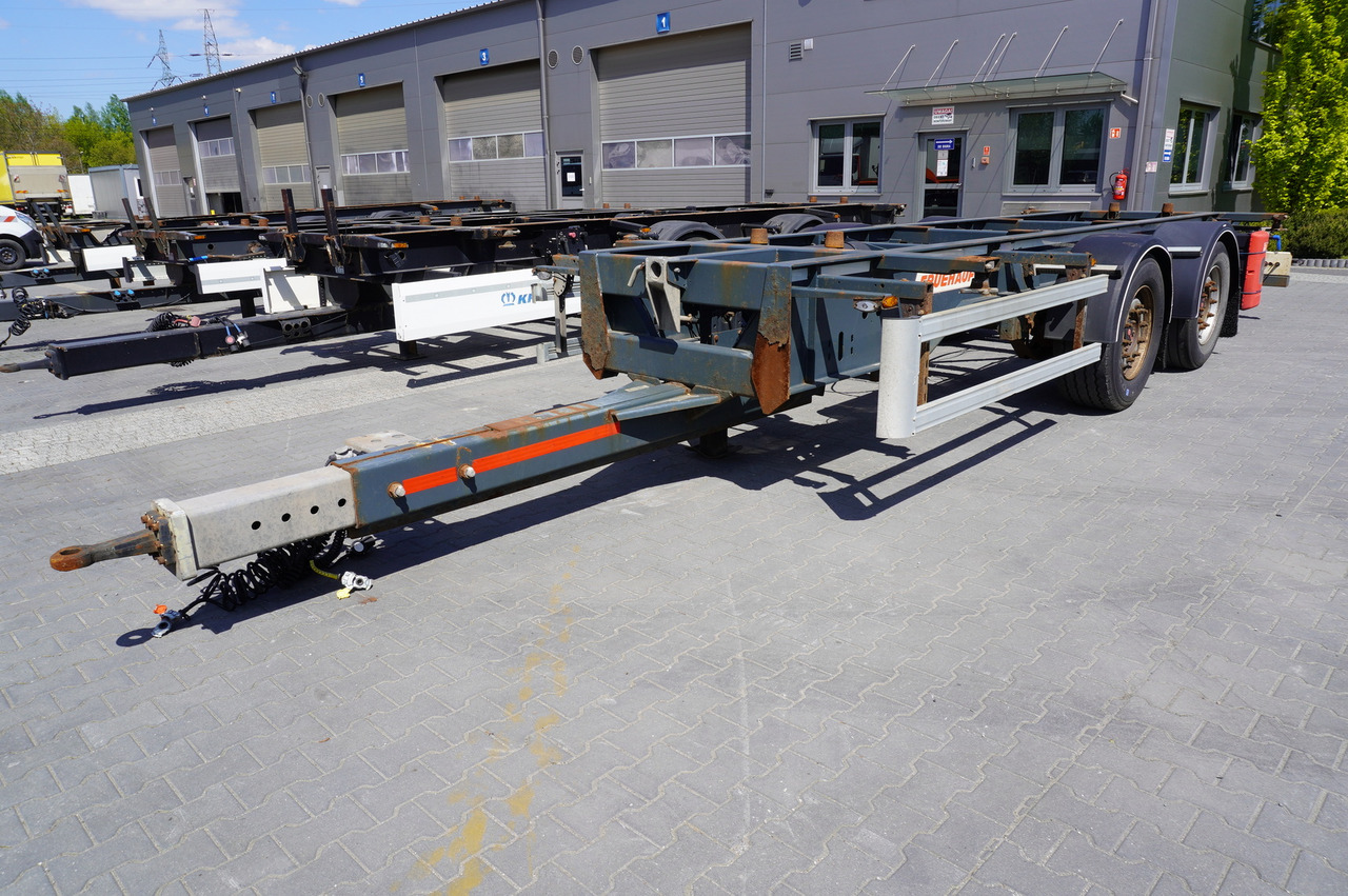 FRUEHAUF BDF / 18 t - Reboque chassi: foto 1 FRUEHAUF BDF / 18 t - Reboque chassi: foto 1