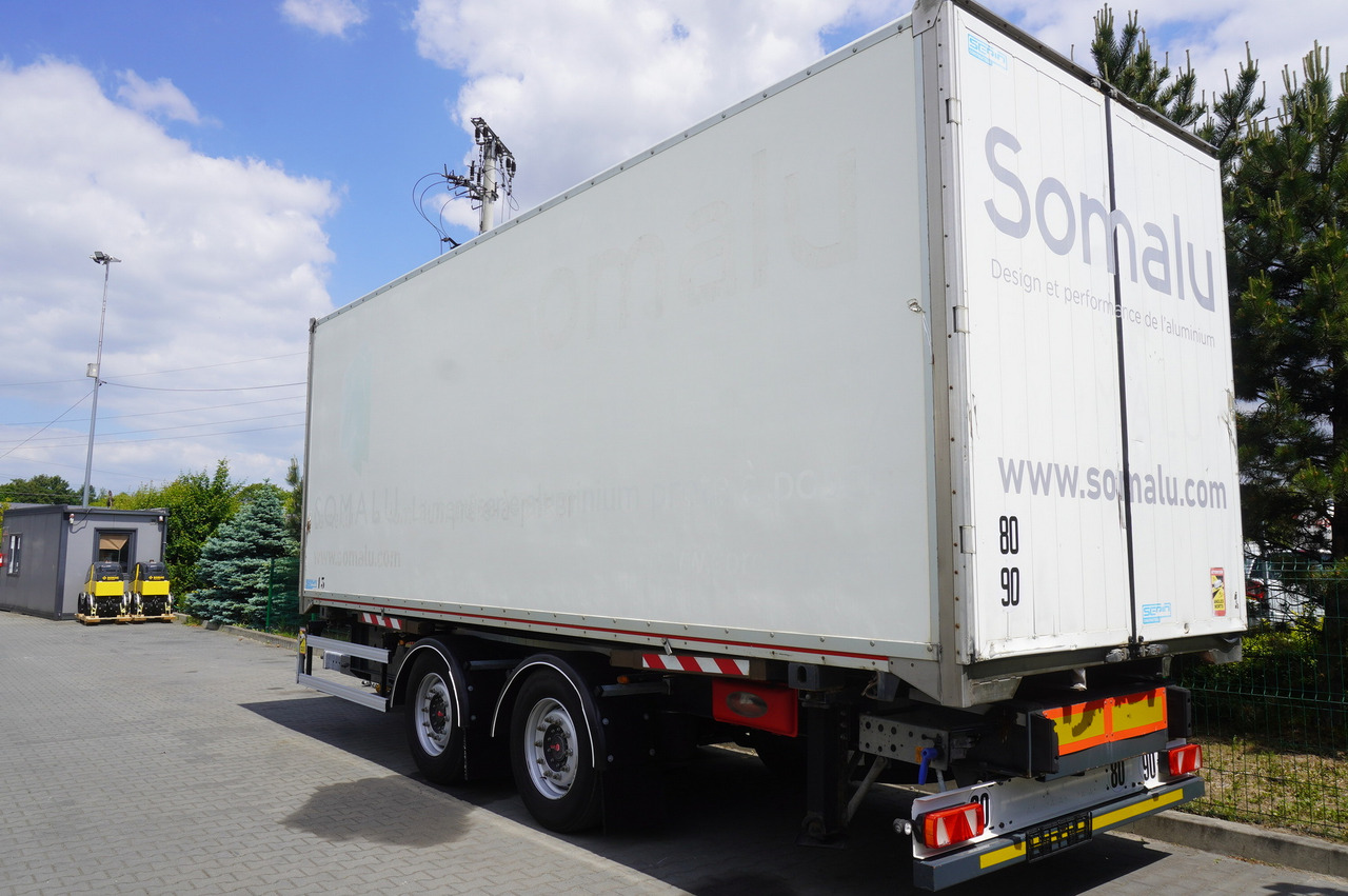 Fruehauf passthrough box trailer 18 EPAL / 2021 / SAF axles - Reboque furgão: foto 3 Fruehauf passthrough box trailer 18 EPAL / 2021 / SAF axles - Reboque furgão: foto 3
