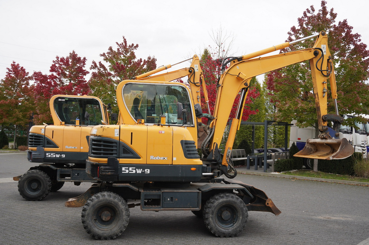 Hyundai Robex 55W-9 Wheeled Excavator 5.5t / 2pcs - Escavadeira: foto 4 Hyundai Robex 55W-9 Wheeled Excavator 5.5t / 2pcs - Escavadeira: foto 4