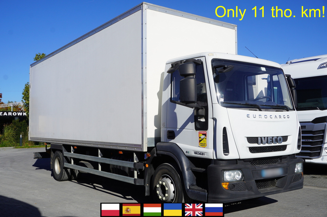 IVECO Eurocargo 160E21 / Only 11 thousand km!!! / Box 18 EPAL - Camião furgão: foto 1 IVECO Eurocargo 160E21 / Only 11 thousand km!!! / Box 18 EPAL - Camião furgão: foto 1