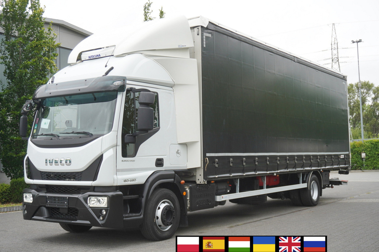 IVECO Eurocargo ML 160E28 E6 Glob / Curtainsider 21 EPAL / 2023 / 2 identical units - Camião basculante: foto 1 IVECO Eurocargo ML 160E28 E6 Glob / Curtainsider 21 EPAL / 2023 / 2 identical units - Camião basculante: foto 1