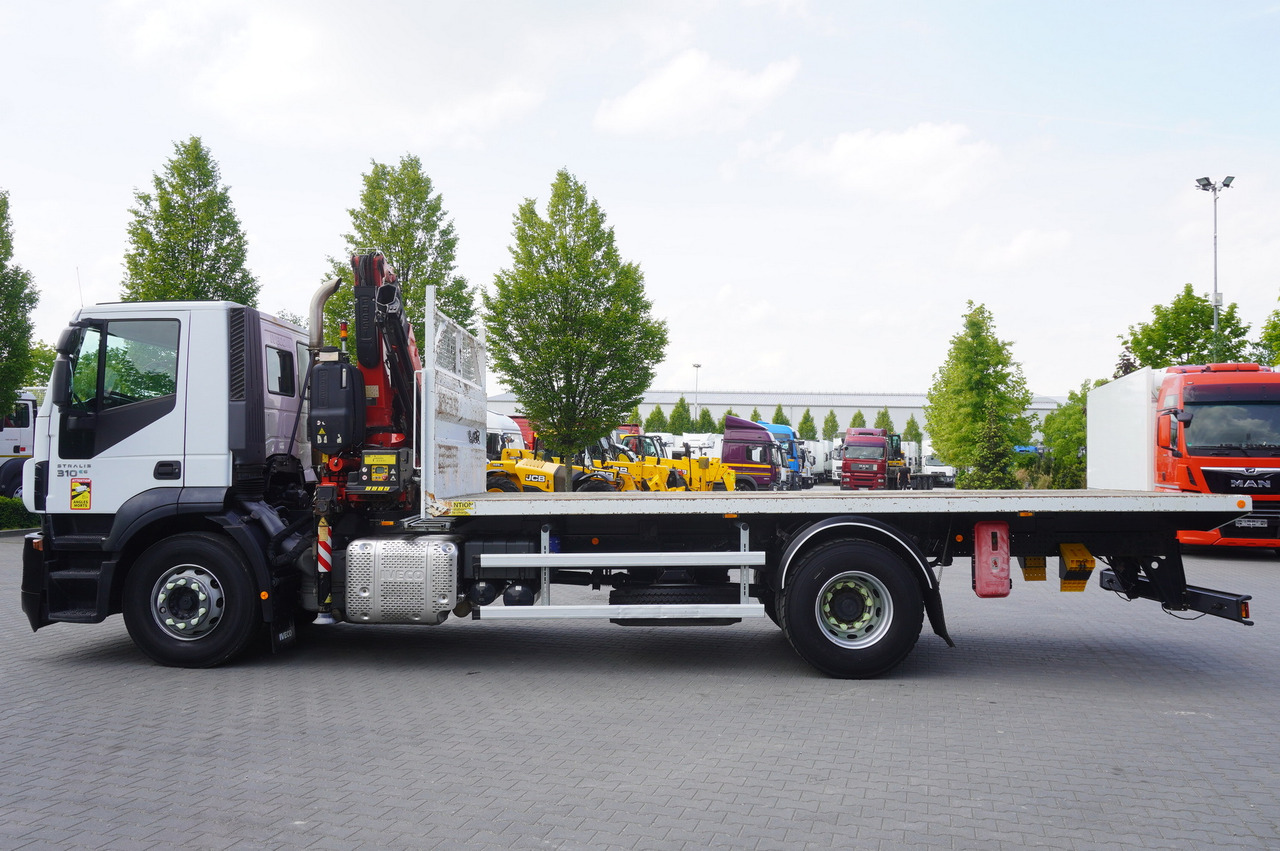 IVECO STRALIS 310 E6 / FASSI F110B / 630 MTH! / 4 t lift cap. / 19 t - Camião de caixa aberta/ Plataforma, Camião grua: foto 5 IVECO STRALIS 310 E6 / FASSI F110B / 630 MTH! / 4 t lift cap. / 19 t - Camião de caixa aberta/ Plataforma, Camião grua: foto 5