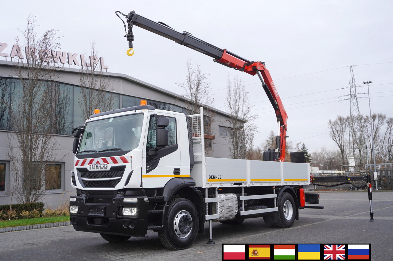 IVECO Stralis X-Way 310 4x2 E6 / Fassi F155 crane / 670 MTH / Remote control / Rotator / 130 tho. km - Camião grua: foto 1 IVECO Stralis X-Way 310 4x2 E6 / Fassi F155 crane / 670 MTH / Remote control / Rotator / 130 tho. km - Camião grua: foto 1