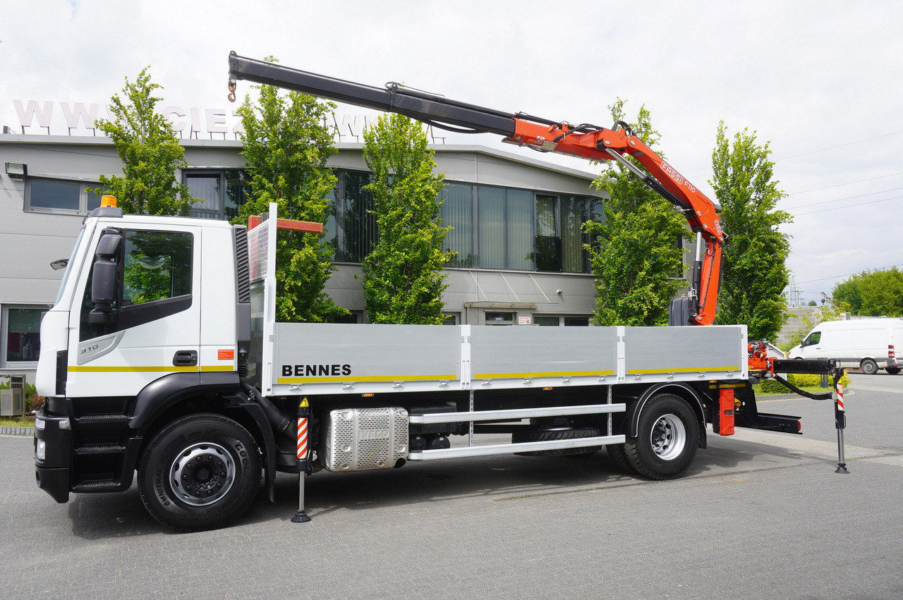 Iveco Stralis 310 / 34 tho km !!! / FASSI 4 Tons 400 MTH! / Flatbed - Camião de caixa aberta/ Plataforma, Camião grua: foto 5 Iveco Stralis 310 / 34 tho km !!! / FASSI 4 Tons 400 MTH! / Flatbed - Camião de caixa aberta/ Plataforma, Camião grua: foto 5