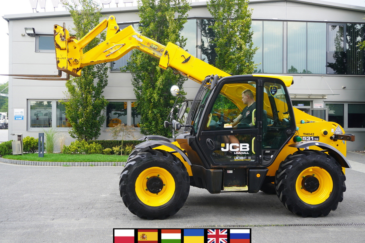 JCB 531-70 / 900 MTH telescopic charger! / 3.1 T / 7 M - Empilhador telescópico: foto 1 JCB 531-70 / 900 MTH telescopic charger! / 3.1 T / 7 M - Empilhador telescópico: foto 1