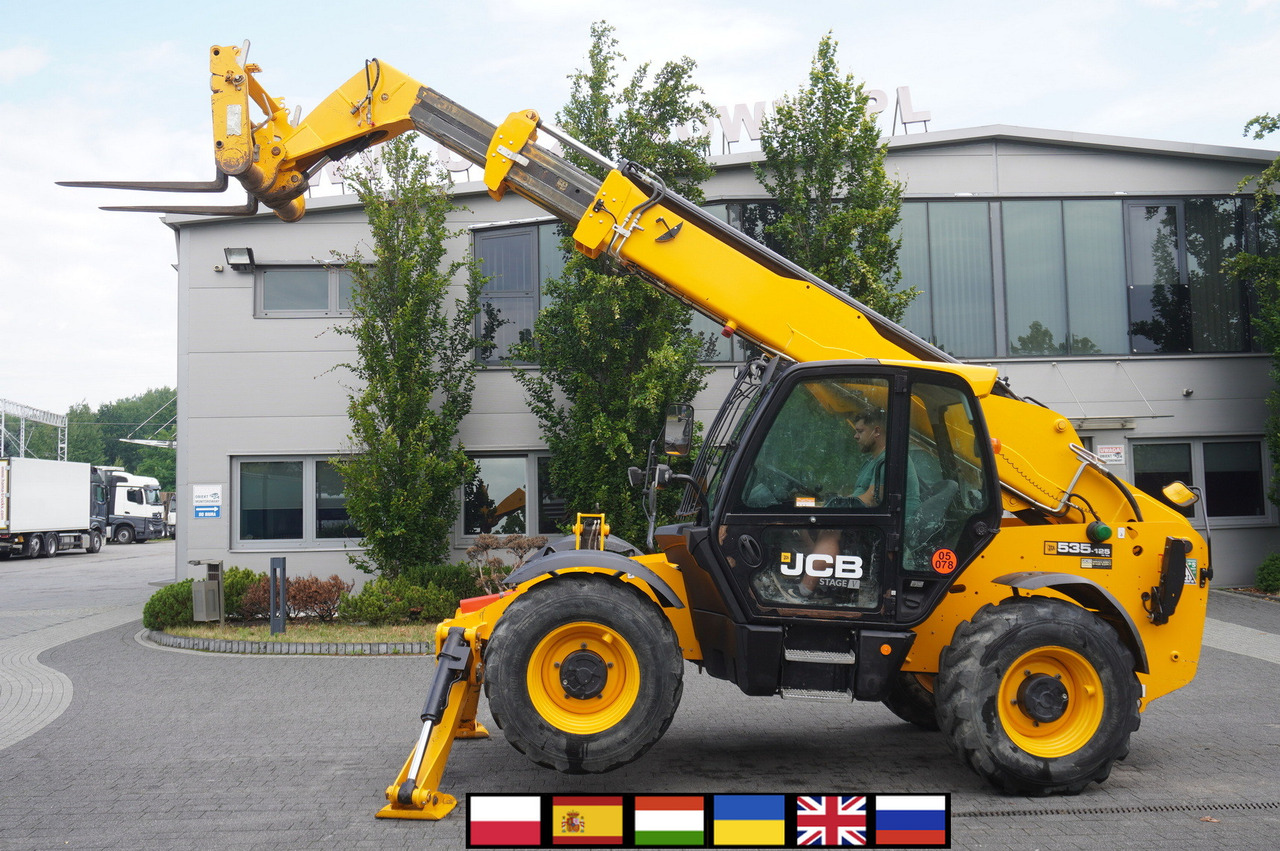 JCB 535-125 / 1500 MTH! / reach 12.5 m / 2021 / 3.5 t - Pá carregadora telescópica: foto 1 JCB 535-125 / 1500 MTH! / reach 12.5 m / 2021 / 3.5 t - Pá carregadora telescópica: foto 1