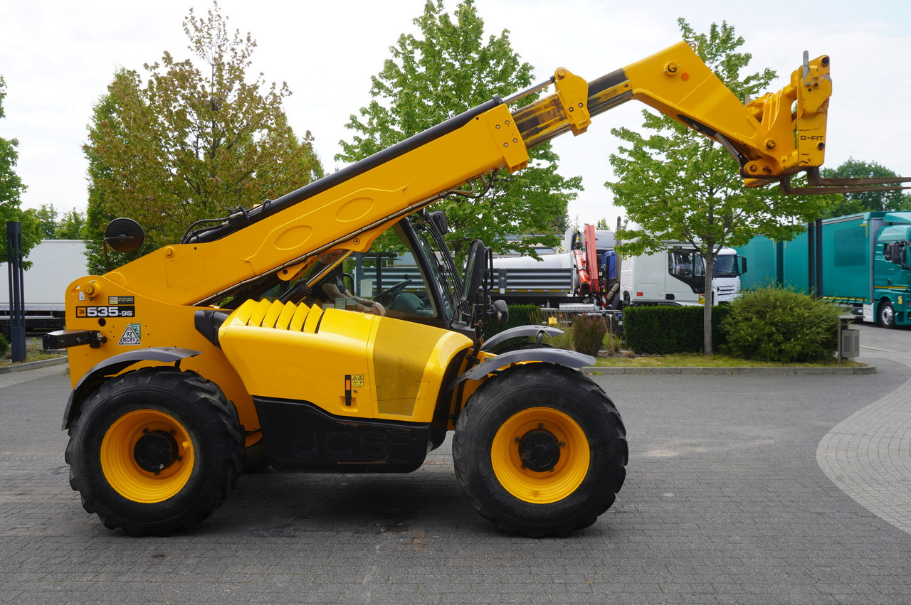Pá carregadora telescópica JCB 535-95 / 3.5 T / range 9.5 m / joystick / 2021: foto 16