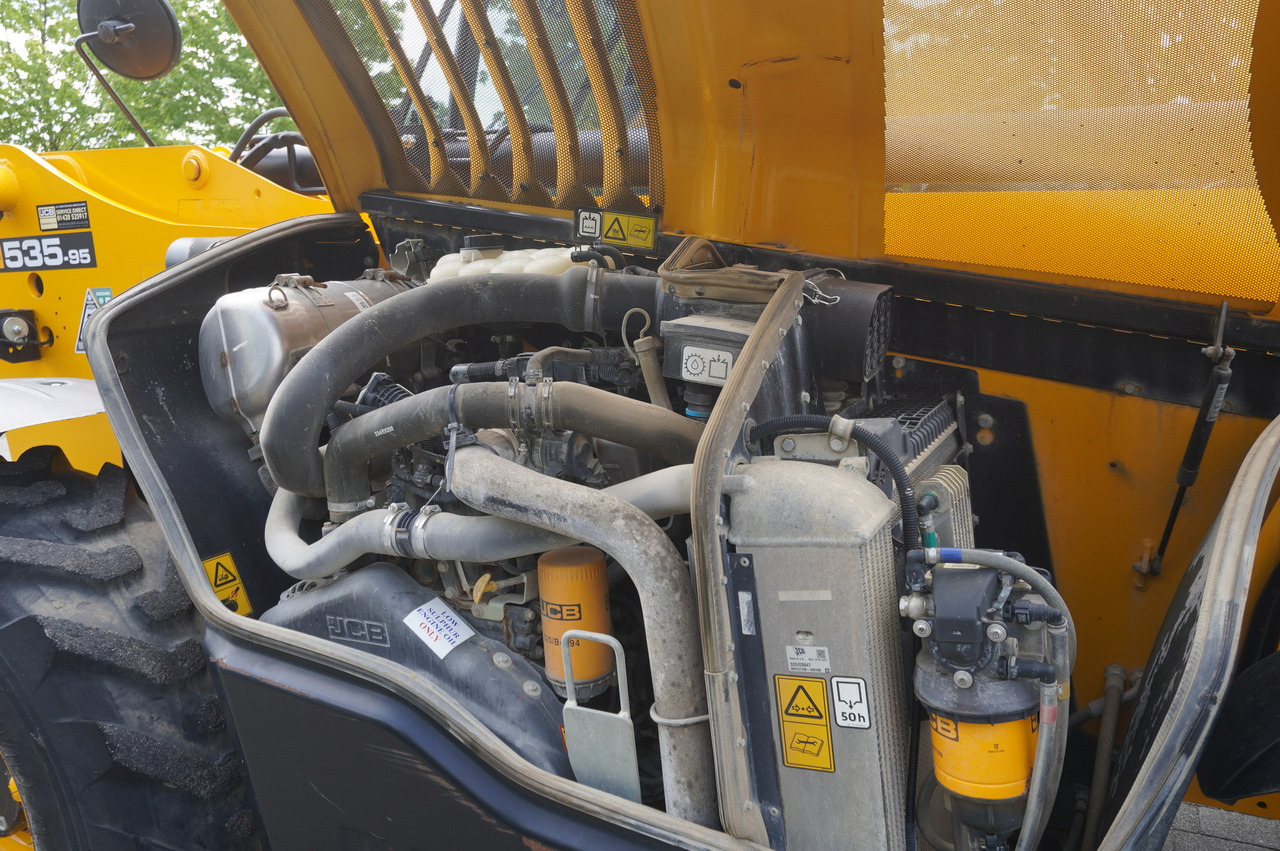 Pá carregadora telescópica JCB 535-95 / 3.5 T / range 9.5 m / joystick / 2021: foto 11