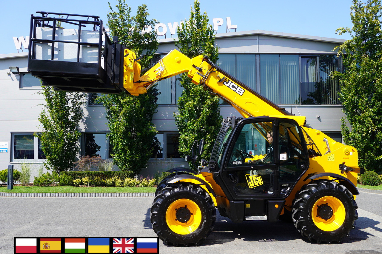 JCB 535-95 / 3.5 T / range 9.5 m / joystick - Empilhador telescópico: foto 1 JCB 535-95 / 3.5 T / range 9.5 m / joystick - Empilhador telescópico: foto 1