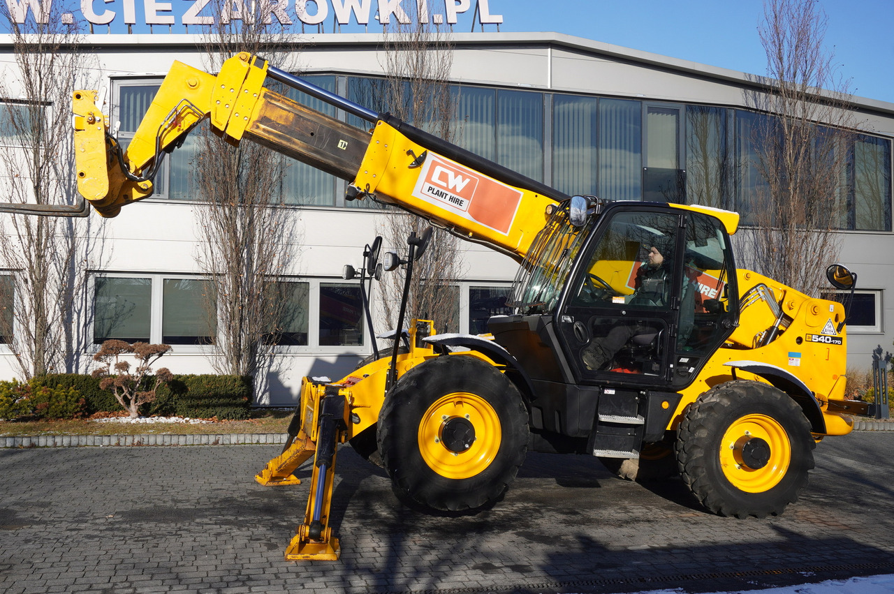 JCB 540-170 Telescopic Loader / 17m / joystick - Pá carregadora telescópica: foto 4 JCB 540-170 Telescopic Loader / 17m / joystick - Pá carregadora telescópica: foto 4