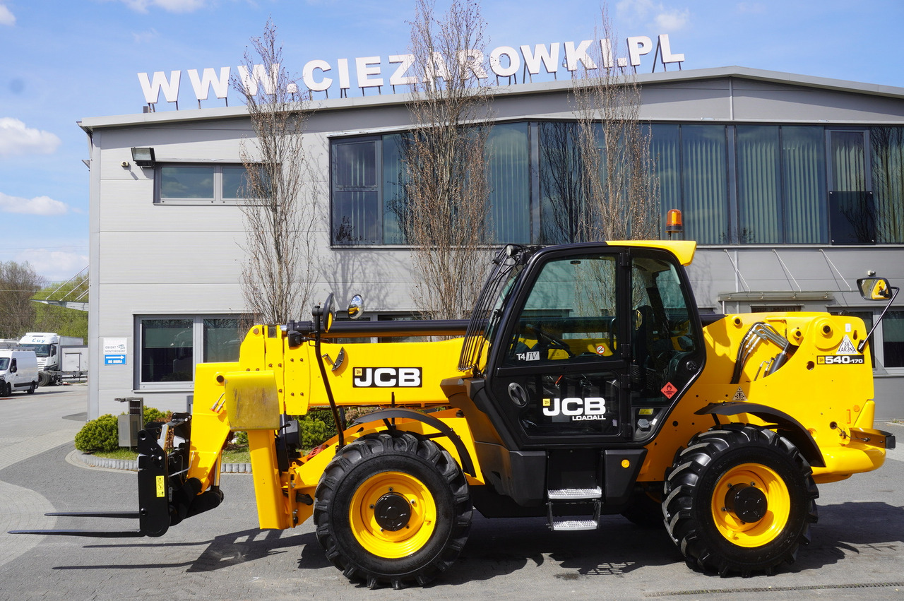 JCB 540-170 Telescopic Loader / 17m / joystick - Pá carregadora de rodas: foto 4 JCB 540-170 Telescopic Loader / 17m / joystick - Pá carregadora de rodas: foto 4