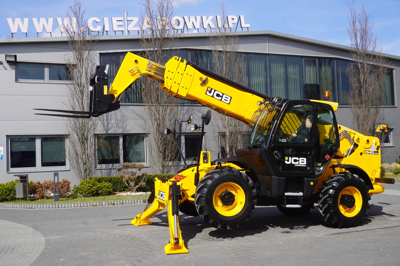 JCB 540-170 Telescopic Loader / 17m / joystick - Pá carregadora telescópica: foto 4 JCB 540-170 Telescopic Loader / 17m / joystick - Pá carregadora telescópica: foto 4