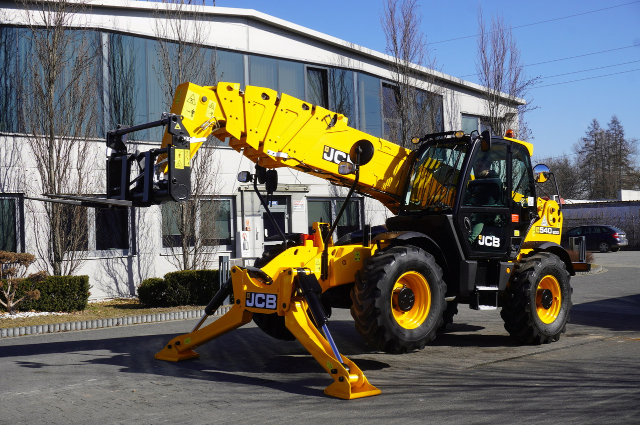Pá carregadora telescópica JCB 540-200 Telescopic Loader / 20m / joystick: foto 21