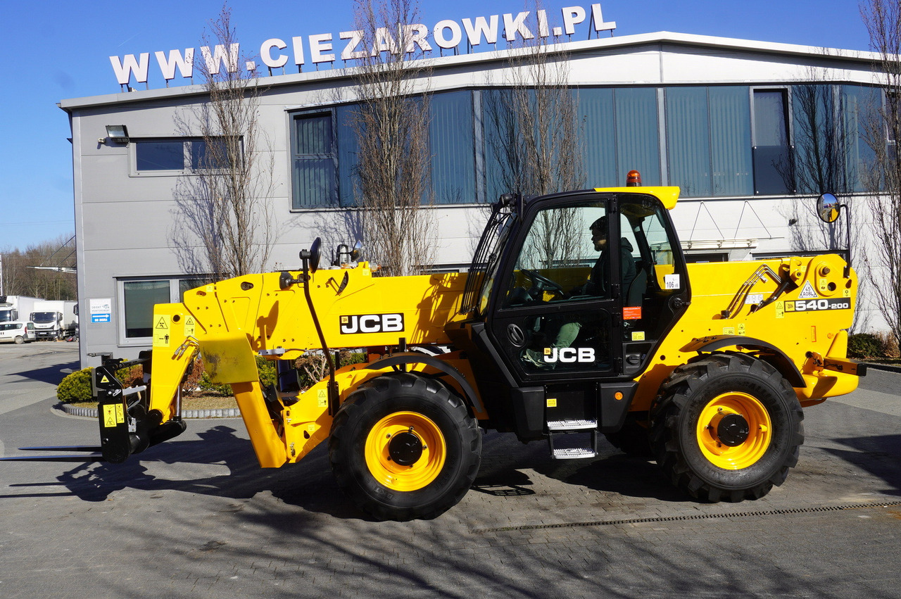 Pá carregadora telescópica JCB 540-200 Telescopic Loader / 20m / joystick: foto 6