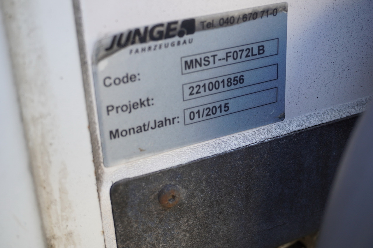 Toldo carroçaria JUNGE Body Tarpaulin JUNGE / 18 Europallets / 2015: foto 8 Toldo carroçaria JUNGE Body Tarpaulin JUNGE / 18 Europallets / 2015: foto 8