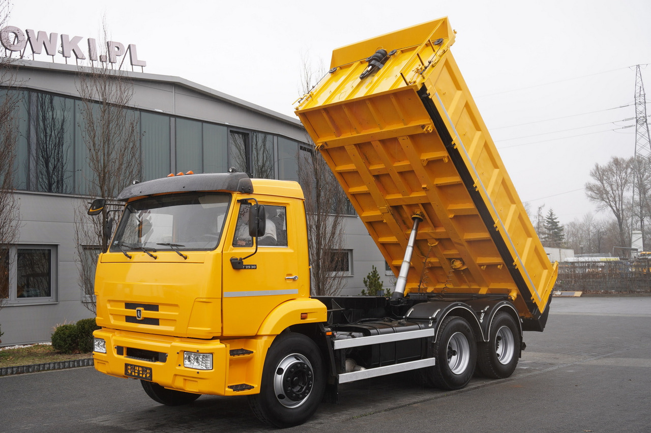 KAMAZ T2530 E5 6×4 / 3-sided tipper - Camião basculante, Camião grua: foto 1 KAMAZ T2530 E5 6×4 / 3-sided tipper - Camião basculante, Camião grua: foto 1