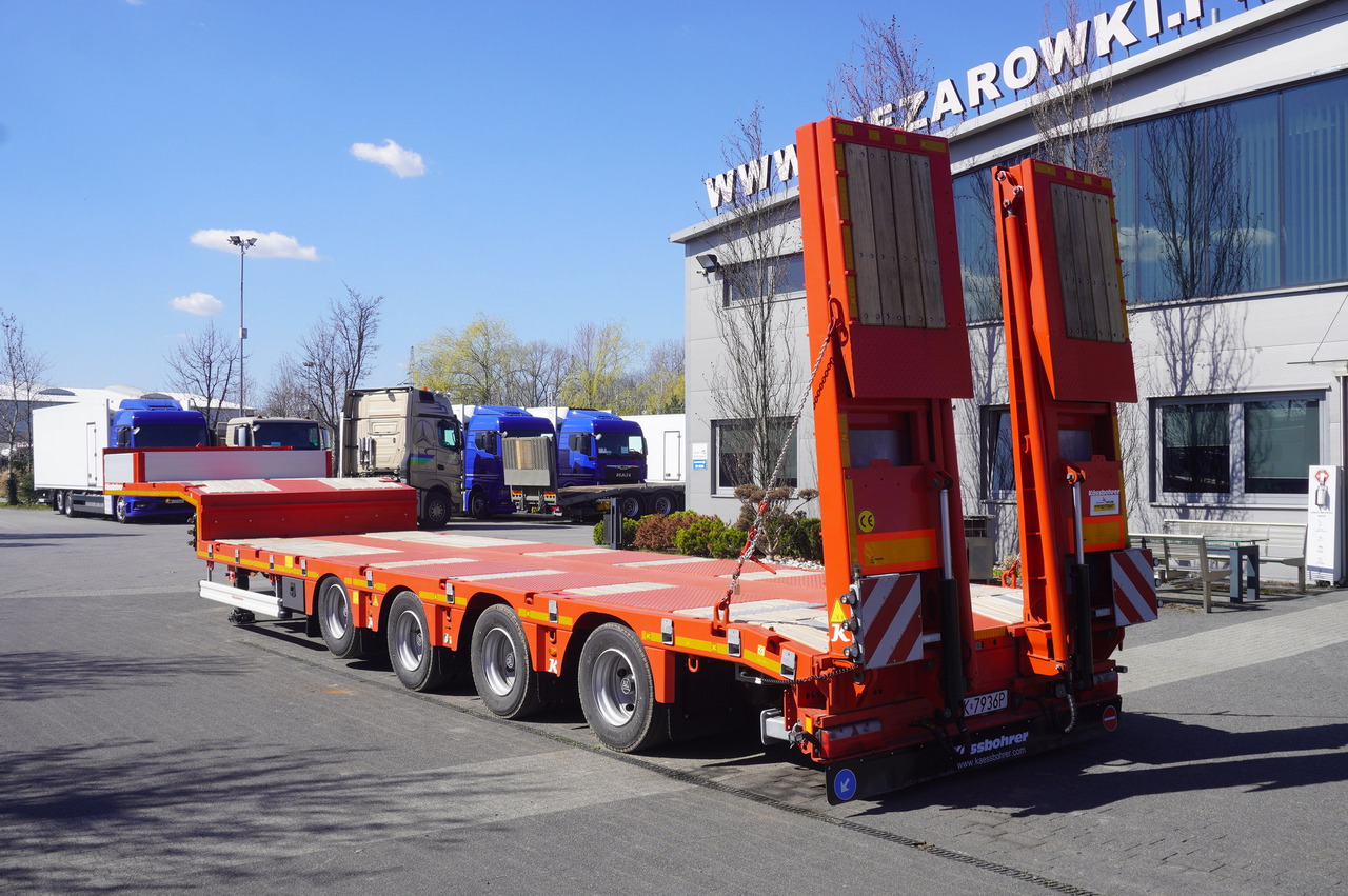 Semi-reboque baixa para transporte de máquinas pesadas KÄSSBOHRER BRAND-NEW LB3E low-bed semi-trailer / 2025 / 4 axles: foto 6