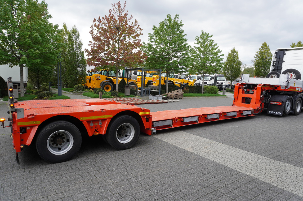 Semi-reboque baixa KÄSSBOHRER LB2 TIEF-BETT low loader semi-trailer / 16.5 m / Extendable semi-trailer / steered axles / 2 units: foto 8 Semi-reboque baixa KÄSSBOHRER LB2 TIEF-BETT low loader semi-trailer / 16.5 m / Extendable semi-trailer / steered axles / 2 units: foto 8