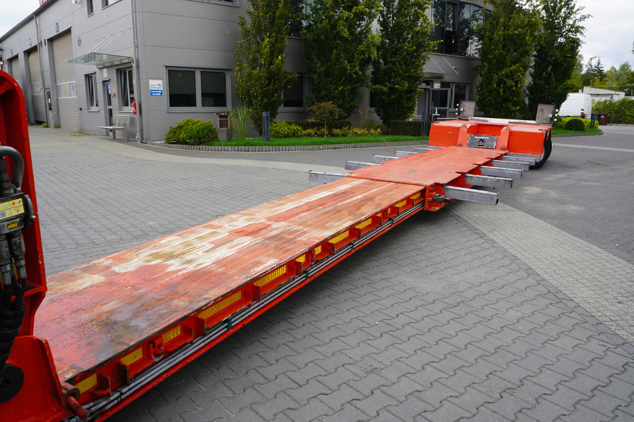 Semi-reboque baixa KÄSSBOHRER LB2 TIEF-BETT low loader semi-trailer / 16.5 m / Extendable semi-trailer / steered axles / 2 units: foto 17 Semi-reboque baixa KÄSSBOHRER LB2 TIEF-BETT low loader semi-trailer / 16.5 m / Extendable semi-trailer / steered axles / 2 units: foto 17