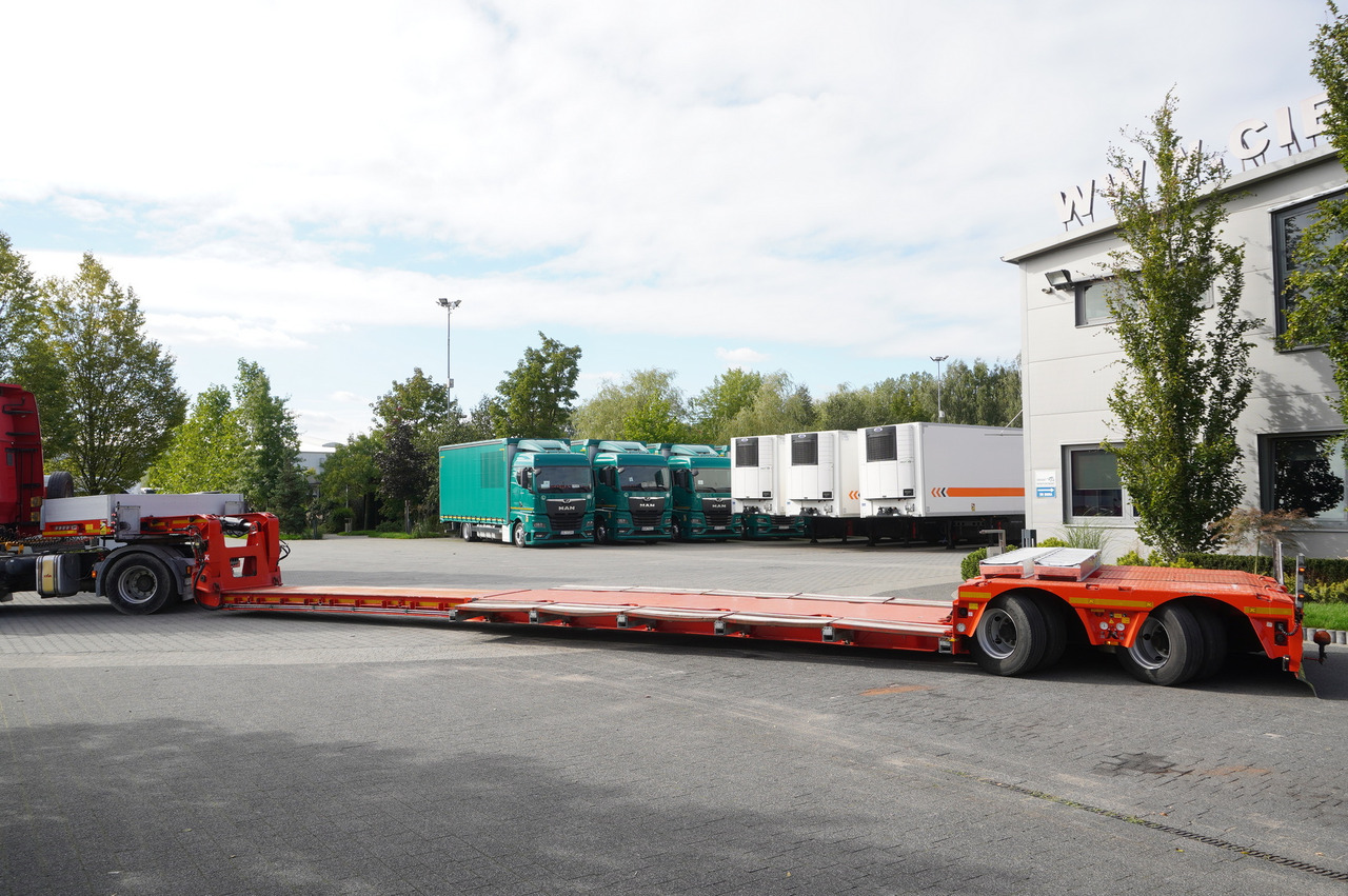 KÄSSBOHRER LB2 TIEF-BETT low loader semi-trailer / 16.5 m / Extendable semi-trailer / steered axles / 2 units - Semi-reboque baixa: foto 5 KÄSSBOHRER LB2 TIEF-BETT low loader semi-trailer / 16.5 m / Extendable semi-trailer / steered axles / 2 units - Semi-reboque baixa: foto 5
