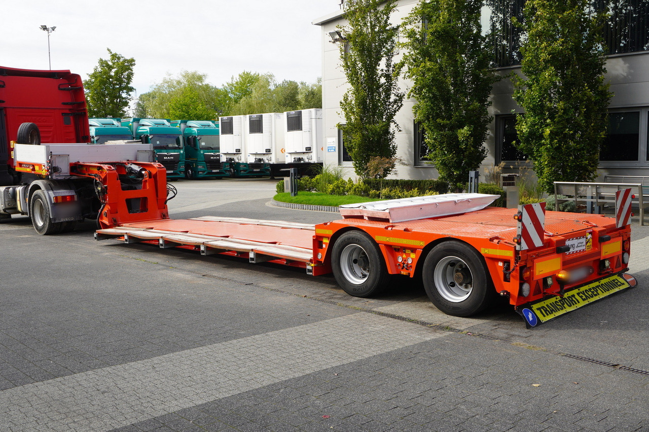 KÄSSBOHRER LB2 TIEF-BETT low loader semi-trailer / 16.5 m / Extendable semi-trailer / steered axles / 2 units - Semi-reboque baixa: foto 4 KÄSSBOHRER LB2 TIEF-BETT low loader semi-trailer / 16.5 m / Extendable semi-trailer / steered axles / 2 units - Semi-reboque baixa: foto 4