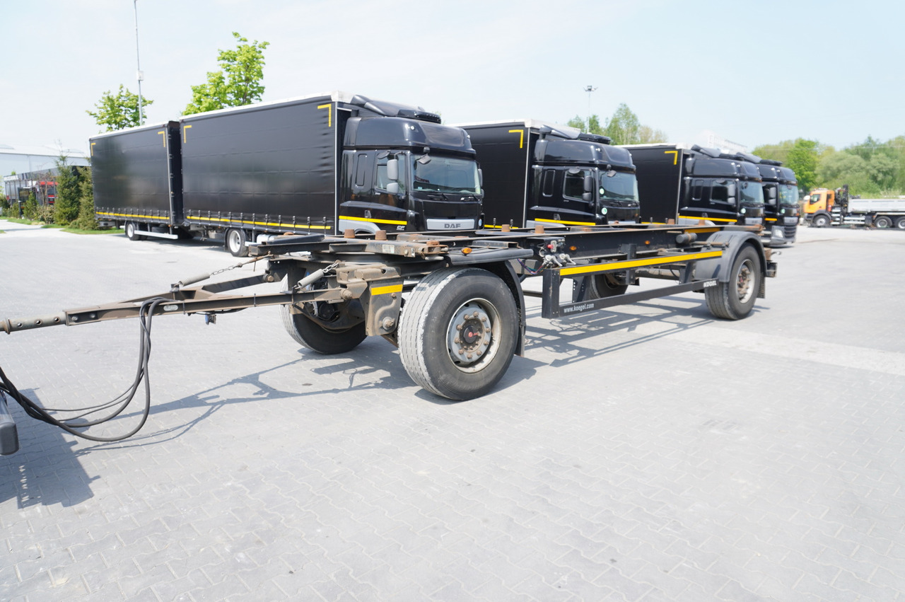 KOGEL AWE 18, two-axle, BDF, 7.5m chassis , air suspension, SAF axles - Reboque chassi: foto 2 KOGEL AWE 18, two-axle, BDF, 7.5m chassis , air suspension, SAF axles - Reboque chassi: foto 2