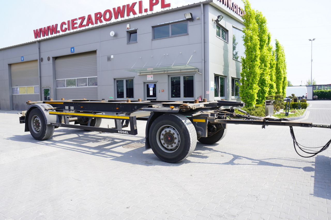 KOGEL AWE 18, two-axle, BDF, 7.5m chassis , air suspension, SAF axles - Reboque chassi: foto 1 KOGEL AWE 18, two-axle, BDF, 7.5m chassis , air suspension, SAF axles - Reboque chassi: foto 1