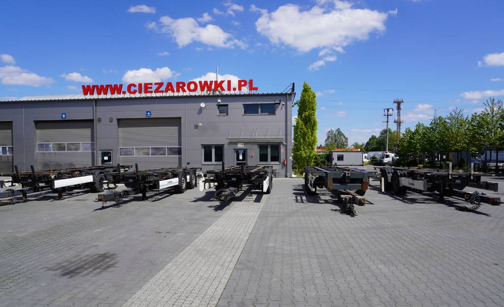 KRONE Trailer Krone BDF / 18 t - Reboque transportador de contêineres/ Caixa móvel: foto 3 KRONE Trailer Krone BDF / 18 t - Reboque transportador de contêineres/ Caixa móvel: foto 3