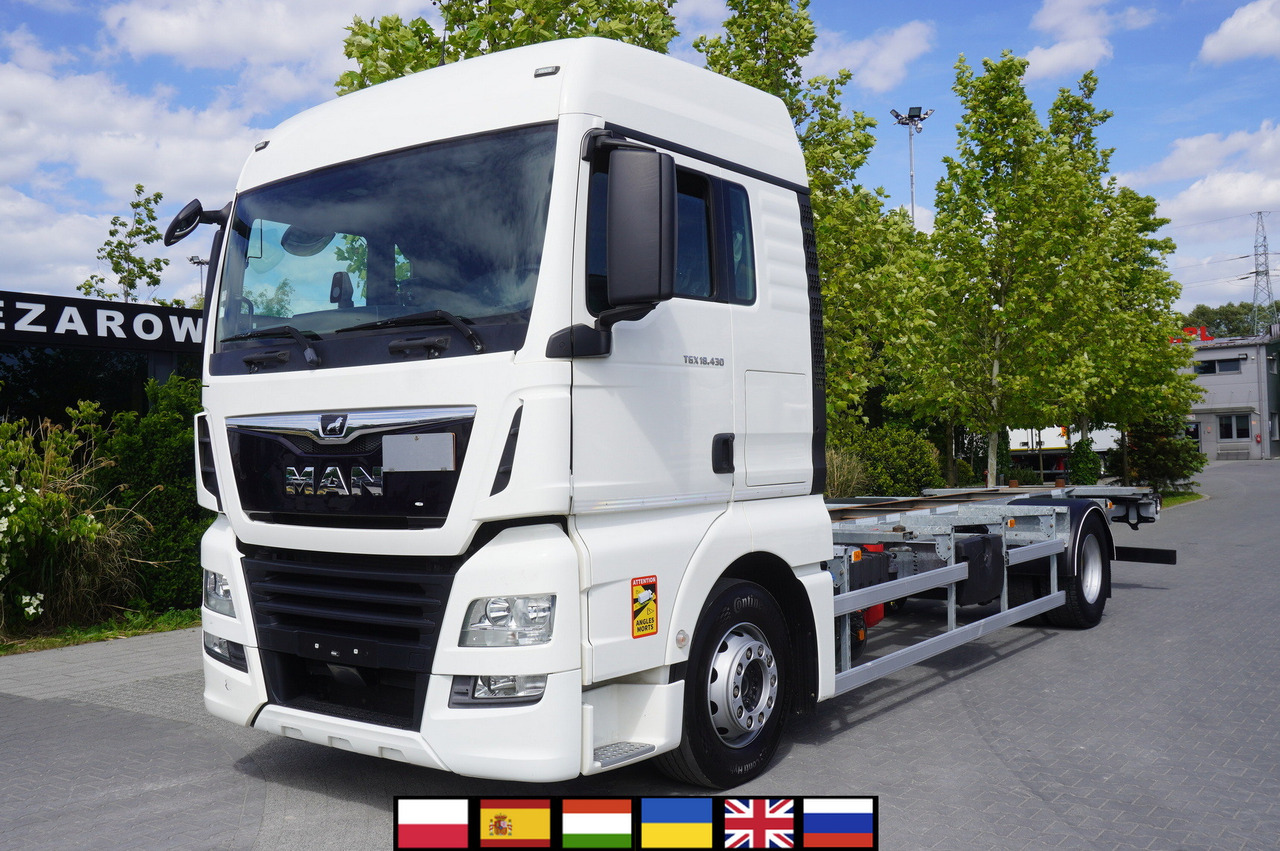 MAN GX 18.430 / BDF 7.5 m / sleeping cab / 2021 - Camião transportador de contêineres/ Caixa móvel: foto 1 MAN GX 18.430 / BDF 7.5 m / sleeping cab / 2021 - Camião transportador de contêineres/ Caixa móvel: foto 1
