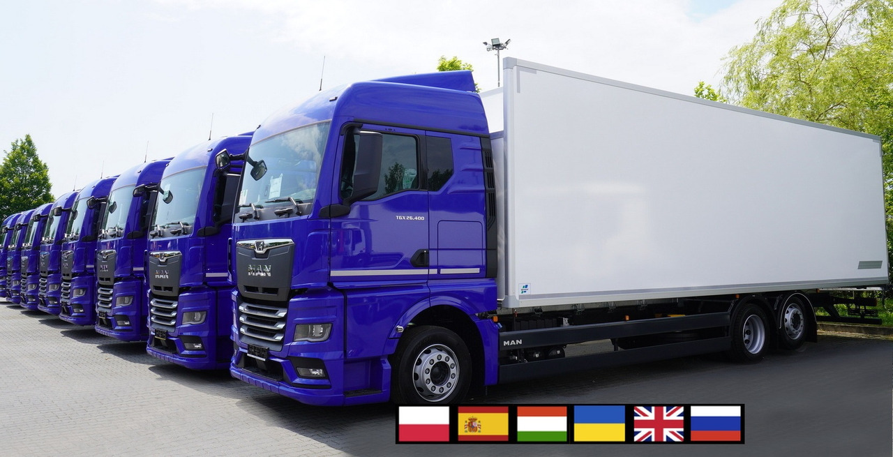 MAN New TGX 26.400 / NEW IGLOOCAR refrigerator 20 pallets / 6×2 / 2024 / 2 units - Camião frigorífico: foto 1 MAN New TGX 26.400 / NEW IGLOOCAR refrigerator 20 pallets / 6×2 / 2024 / 2 units - Camião frigorífico: foto 1