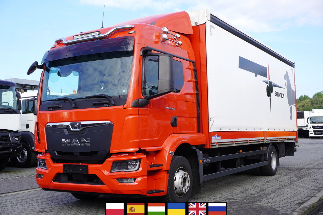 MAN TGM 15.290 / Curtainsider 17 EPAL / 2022 - Camião de lona: foto 1 MAN TGM 15.290 / Curtainsider 17 EPAL / 2022 - Camião de lona: foto 1