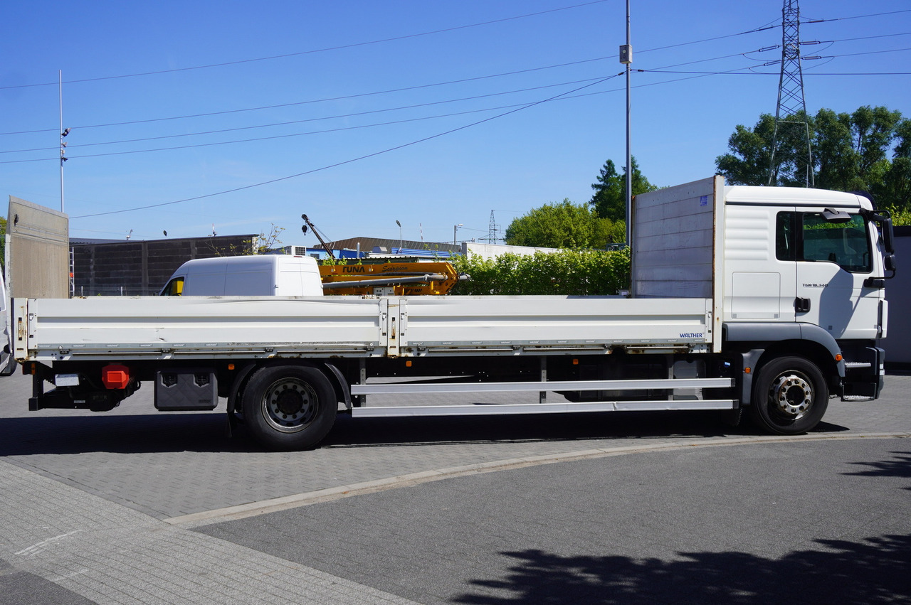 MAN TGM 18.340 / flatbed 18 EPAL / Sleeping cab - Camião de caixa aberta/ Plataforma: foto 2 MAN TGM 18.340 / flatbed 18 EPAL / Sleeping cab - Camião de caixa aberta/ Plataforma: foto 2