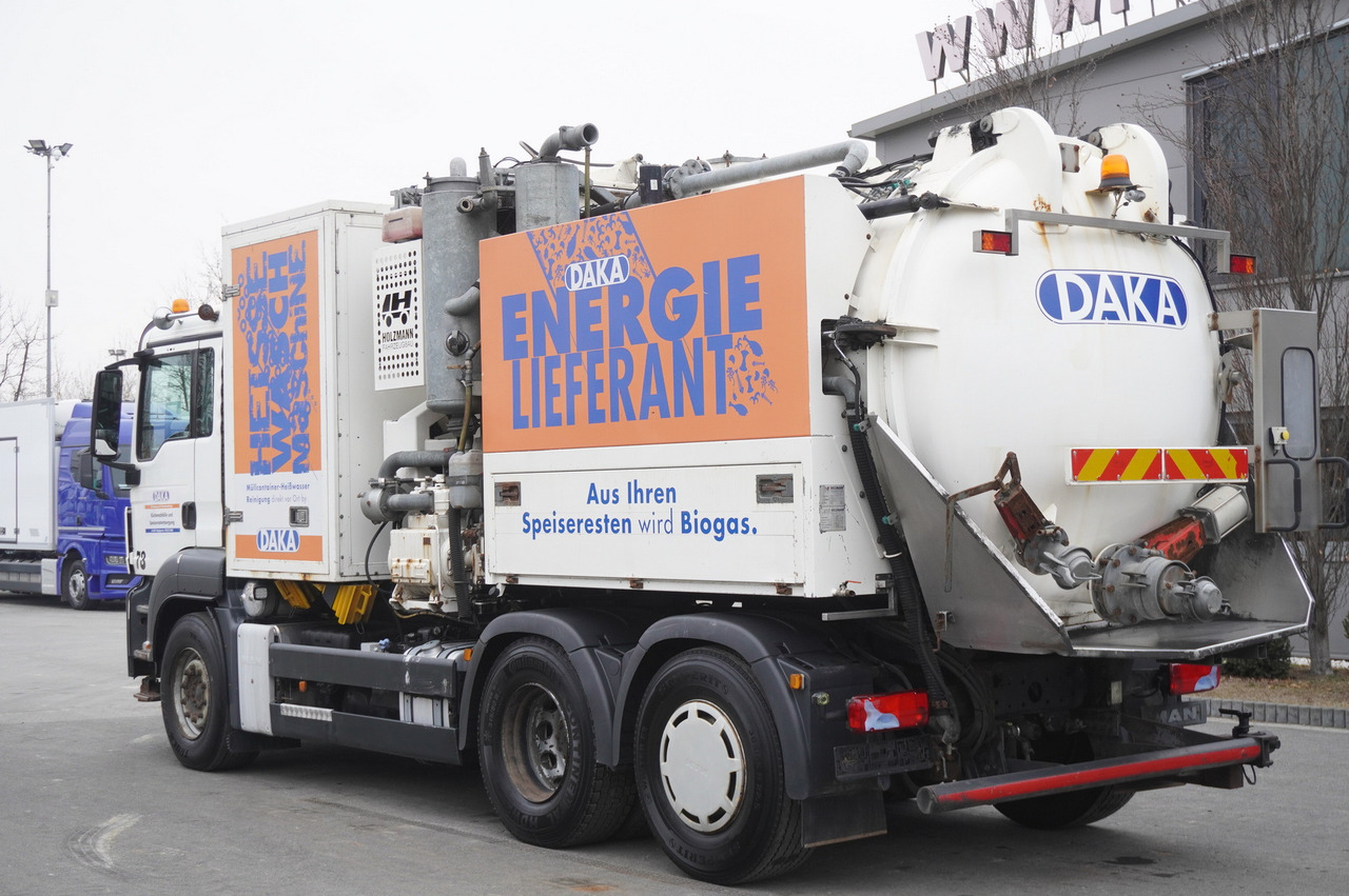 MAN TGS 26.360 / Holzmann Fahrzeugbau HBS 28/120.00 kitchen waste vehicle / Euro 5 - Caminhão de lixo: foto 3 MAN TGS 26.360 / Holzmann Fahrzeugbau HBS 28/120.00 kitchen waste vehicle / Euro 5 - Caminhão de lixo: foto 3